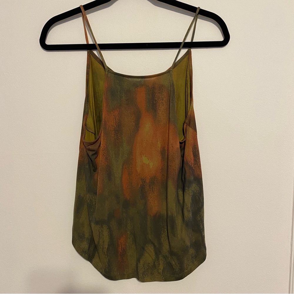 Silence + Noise Earth Tones Sleeveless Top